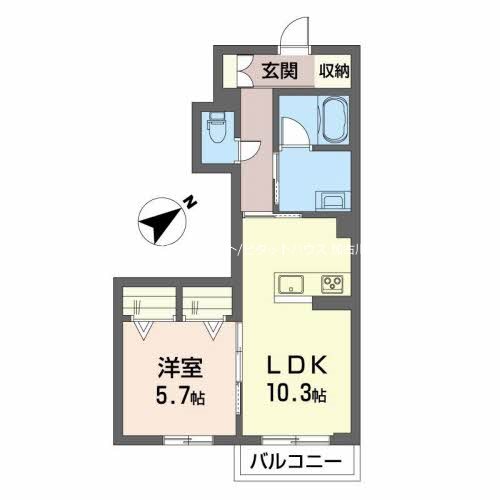 ラグラースコート 間取り図