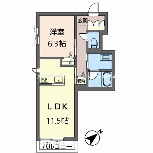 ラグラースコート 間取り図