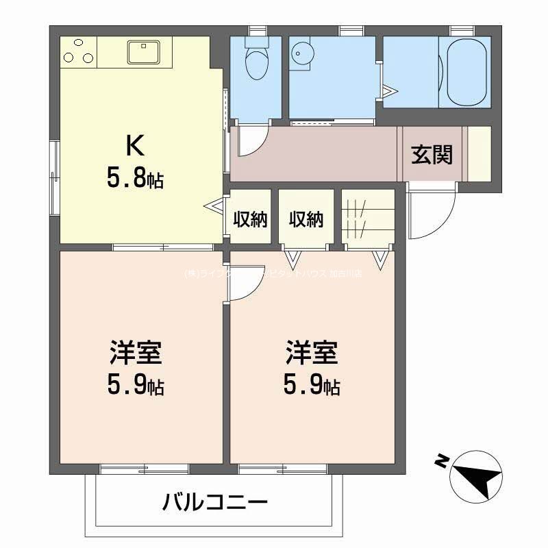 オネスト 間取り図