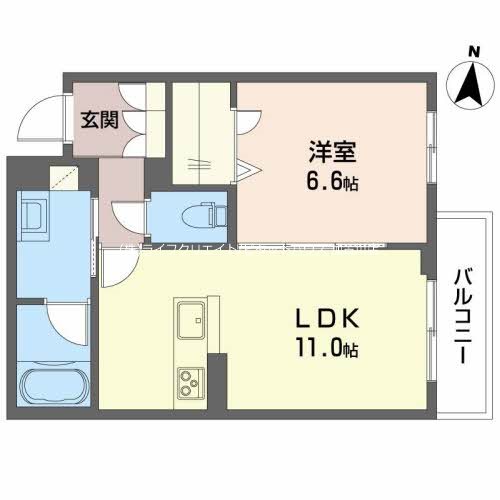 ヴィアソーレＹ 間取り図