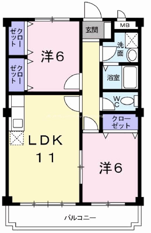 ベル　エトワール 間取り図