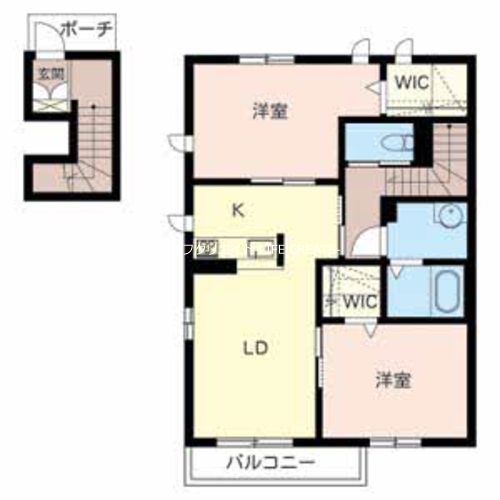 シャーメゾン鹿島 間取り図