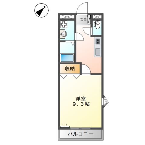 リバティーグリーンヒルズ 間取り図