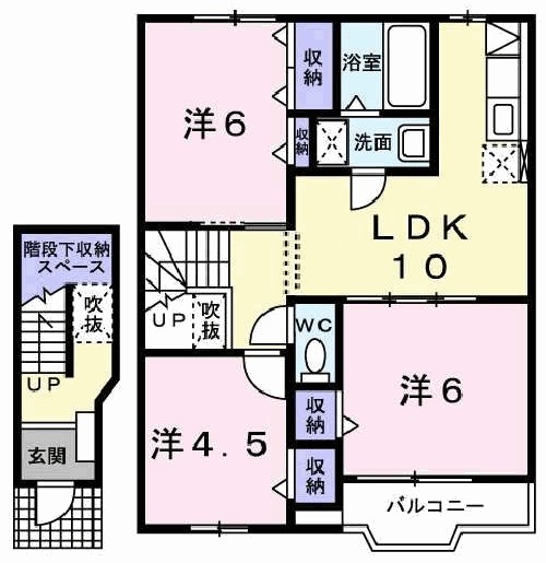 ジュアン参番館 間取り図