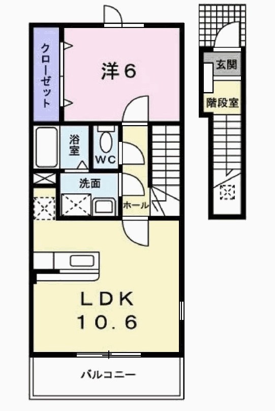 ヴィッラ・ジェンテⅡ 間取り図