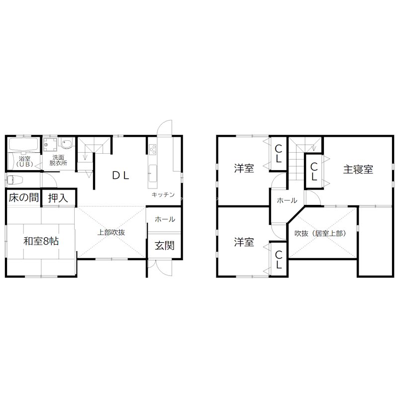加古貸戸建 間取り図