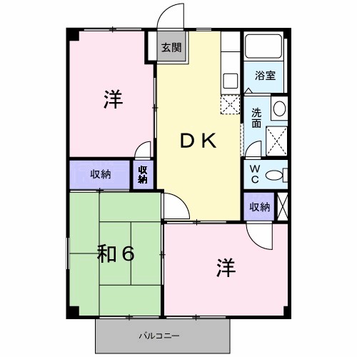 エスポワール 間取り図