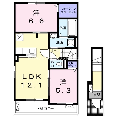 コレクトⅠ 間取り図