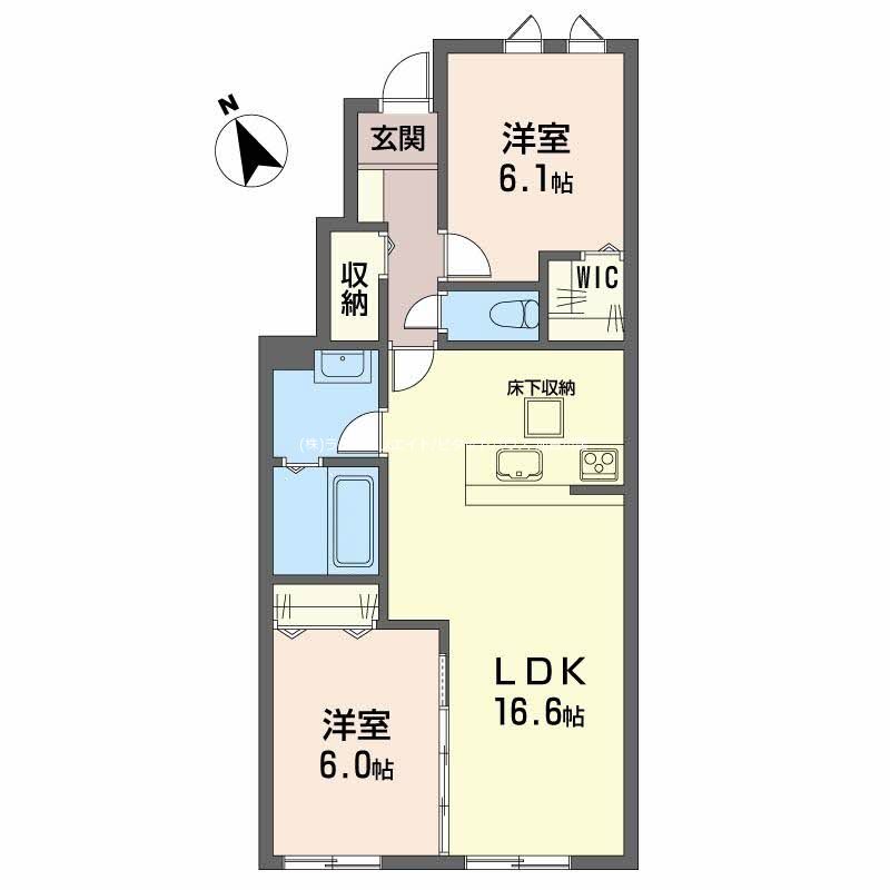 間取り メゾンドソラⅢ 間取り図