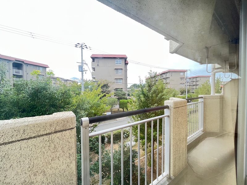 播磨城ノ宮 2号棟 ベランダ