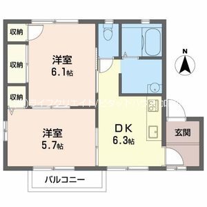 フォーレスひらつか  間取り図