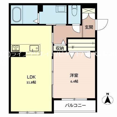 シャーメゾン　トールフェスキュー 間取り図
