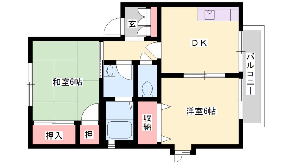 アディスひろの 間取り図