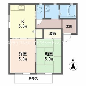 アン・ベルII 間取り図