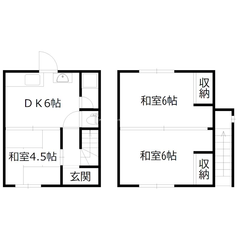 新在家戸建 間取り図