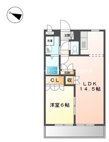 ファームヴィレッジ・やしろⅠ 間取り図