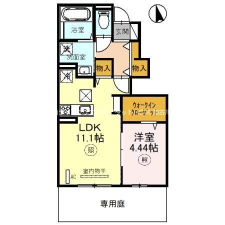 リバーサイドテラス　B棟 間取り図