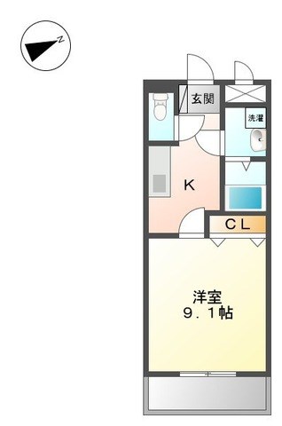 コンフォール  間取り図