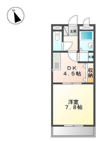 シャイン　ハート 間取り図