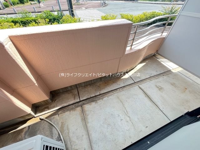 シャイン　ハート ベランダ