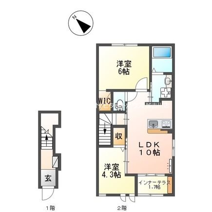 間取り アルブルーム 間取り図