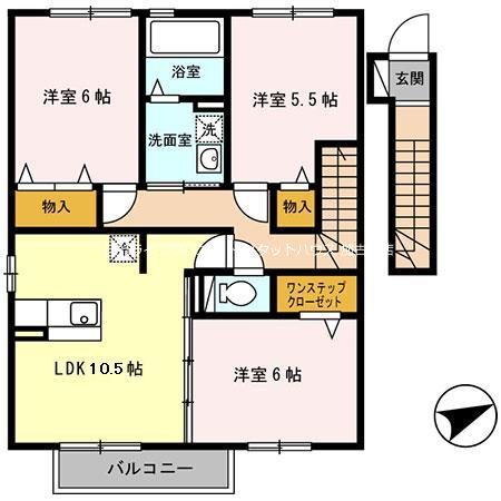 ヴァンヴェール 間取り図
