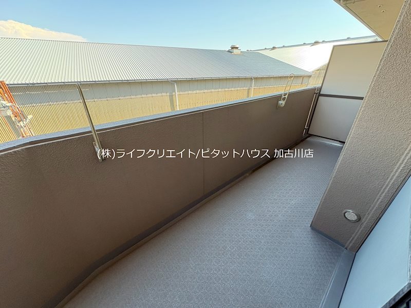 ライオンズマンション東加古川 ベランダ