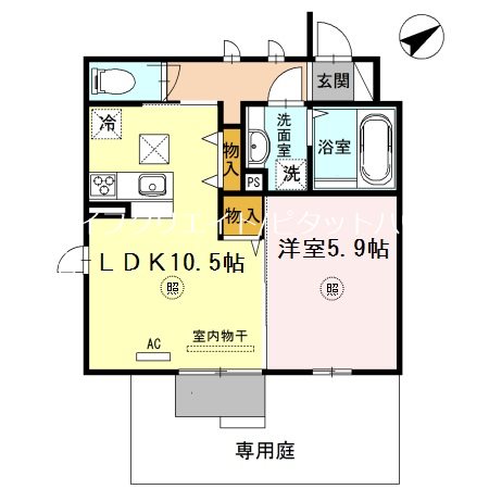 エルポルト　悠 間取り図