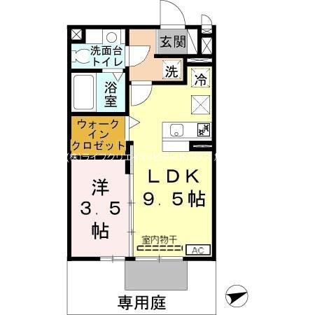 ローズガーデン 間取り図