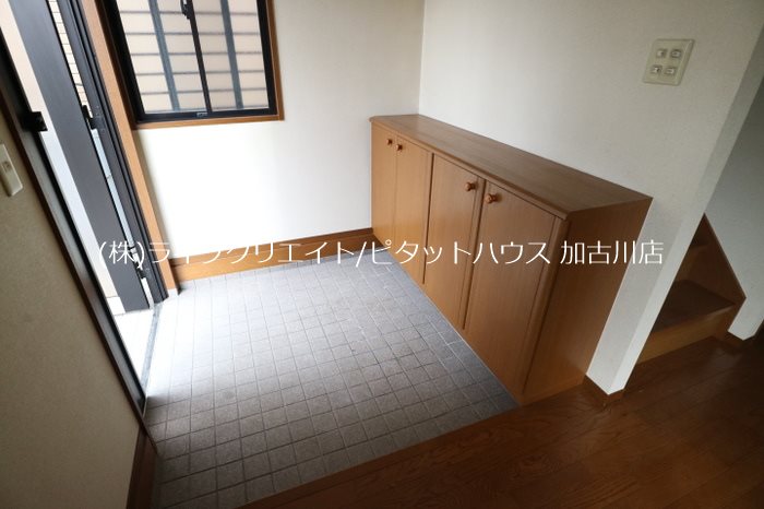 上野戸建D-room 玄関