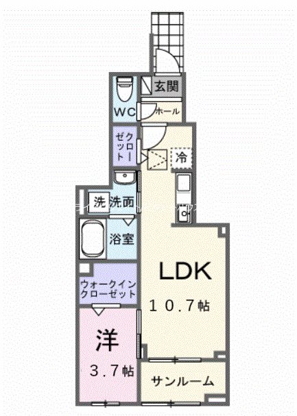 グラン　イリーデ  間取り図