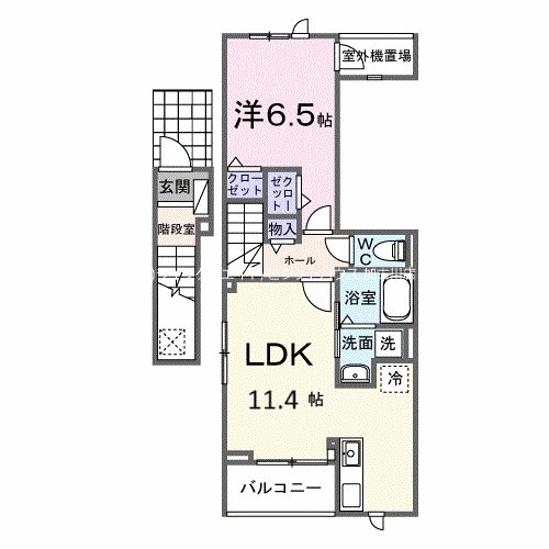 グラン　イリーデ  間取り図