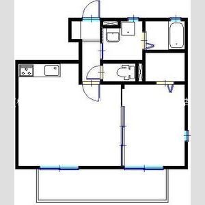 ヴィーヴルミュウ 間取り図