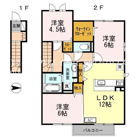 メゾン・ドール 間取り図