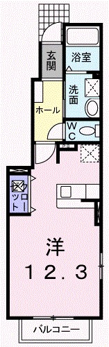 ｓｏｕｔｈ　ｗｅｌｌ 間取り図