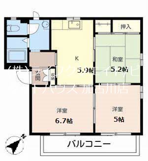 フレグランス　加西　 間取り図