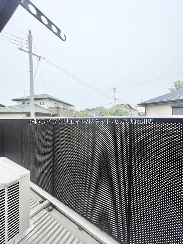 フレグランス　加西　 ベランダ