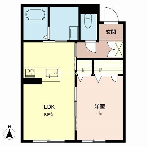 ソレイユ　イズミ 間取り図