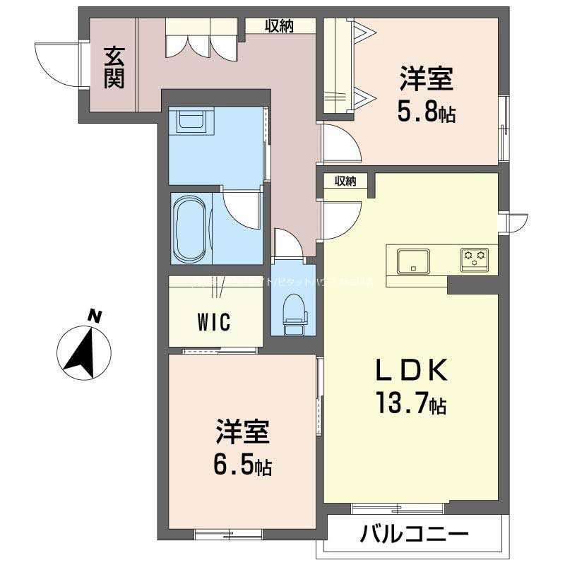 グランメゾン小野 間取り図