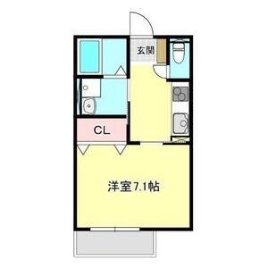 ロイヤルハイツ上本町 間取り図