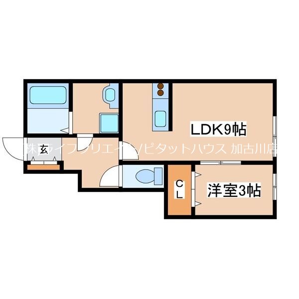 モスフロックス野村 間取り図