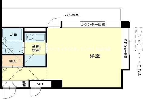 宝殿ヤングパレス 間取り図