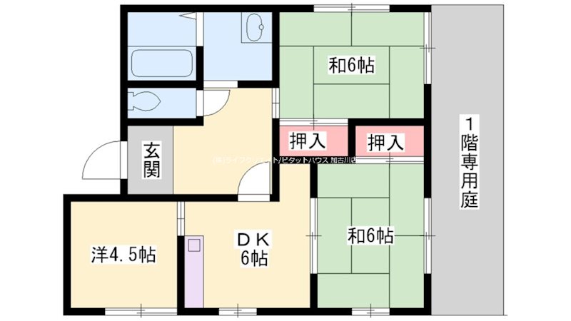 セファミ高砂 間取り図