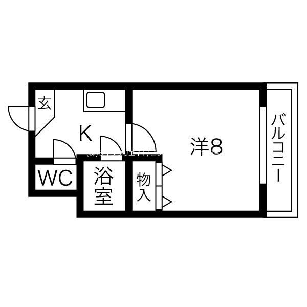 Ｃ・フィールド 間取り図
