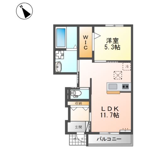 ブルーポム 間取り図