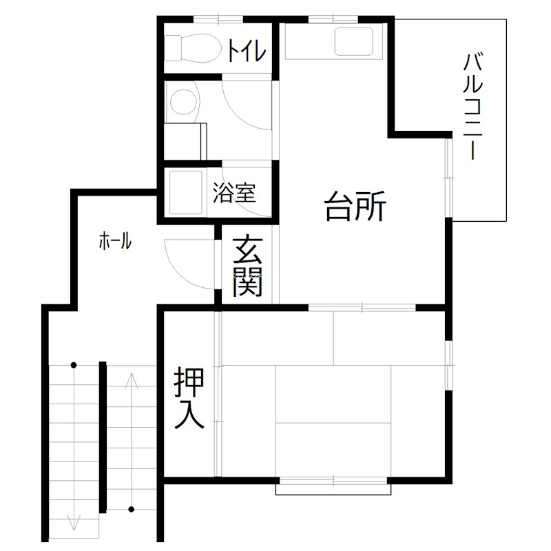 パインクレスト 間取り図