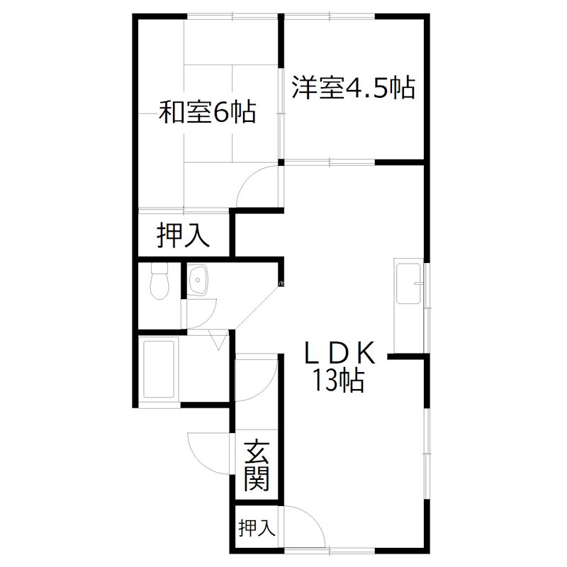 メゾンドソレーユ 間取り図