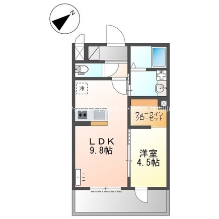 ロイヤルコート・Ａ 間取り図
