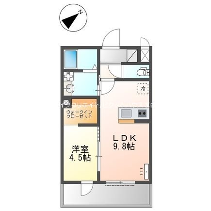 ロイヤルコート・Ａ 間取り図
