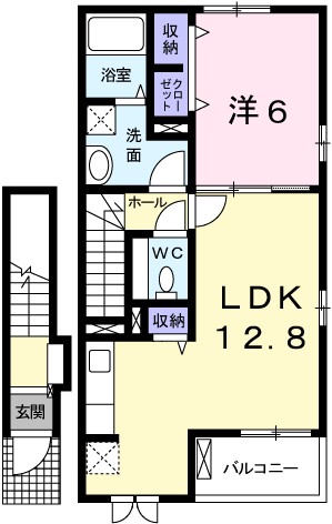 ラ・クレール・メゾン 間取り図